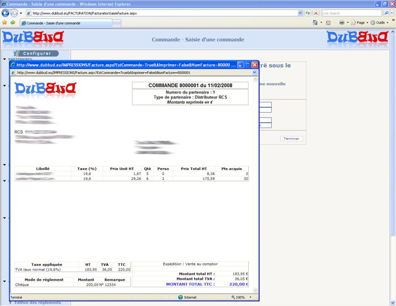 Dubbud  Logiciel de gestion commerciale pour la vente directe